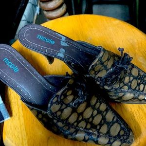 Vintage Nicole Mules